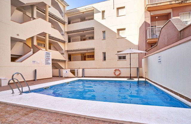 Studio Apartment "Lintras" with Shared Pool & Wi-Fi