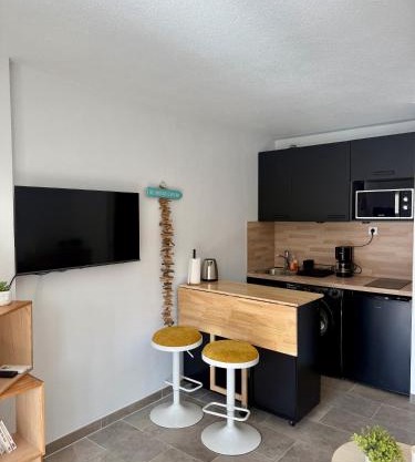 Studio Cabine Proche Plage de Cavalière