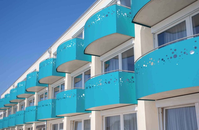 Studio mit Balkon
