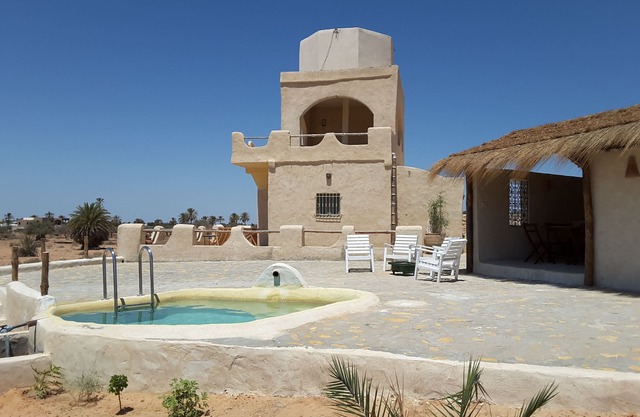 Studio with palapa, pool and great view in great 5 hectares