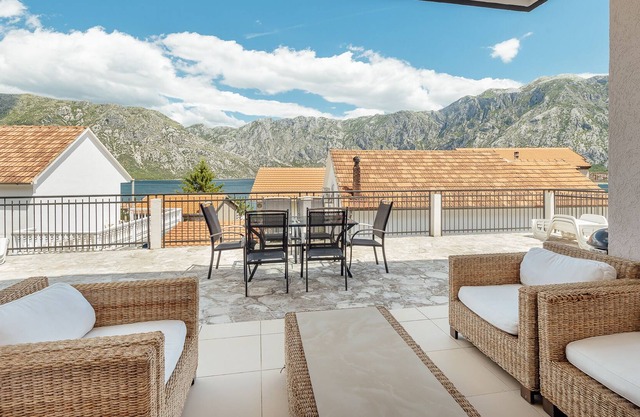 Stunning Mountain and Sea Views With Pool & Private Terrace in Kotor Bay