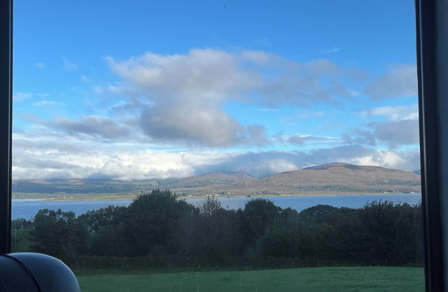 Stunning views beautiful old farmhouse Peaceful overlooking bay & mountains