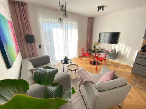 Stylische Wohnung mit Balkon