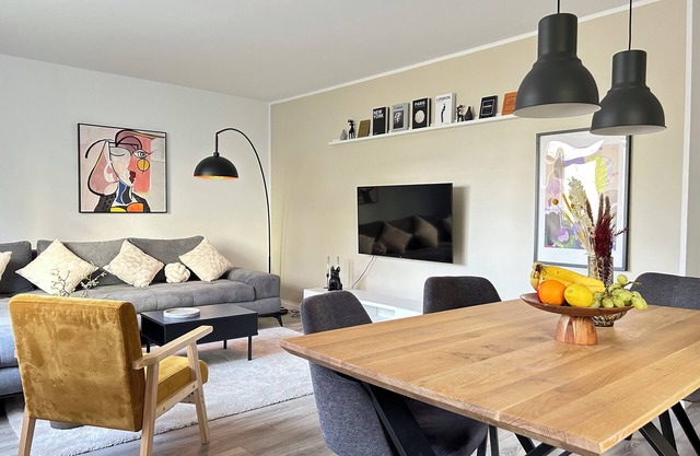 Stylish 80 m² designer apartment with balcony in the heart of Durlach