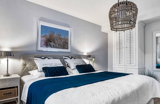 Stylish and modern furnished apartment with balcony, near the harbor.