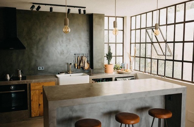 Stylish Loft with Nature Views, Balcony in the heart of Vejer