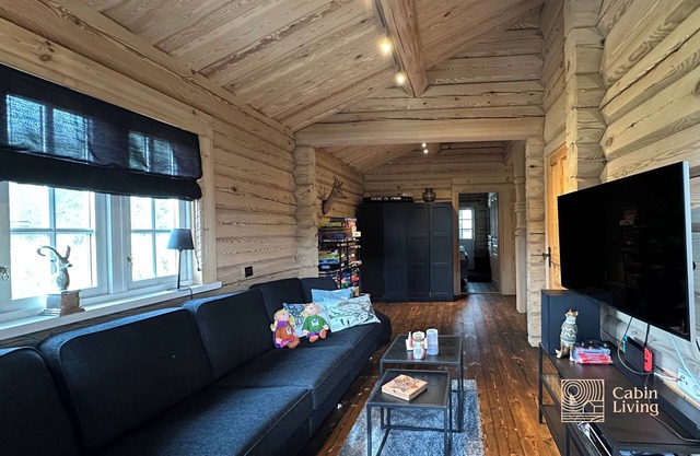 Stylish log cabin in Hafjell w/view & sauna