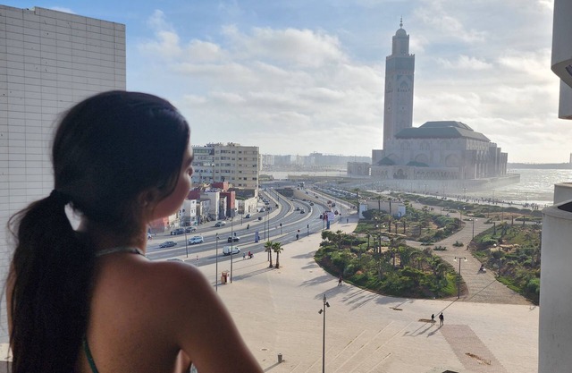 Superb 2 bedrooms flat at Casablanca Marina with breathtaking Ocean & Mosq view