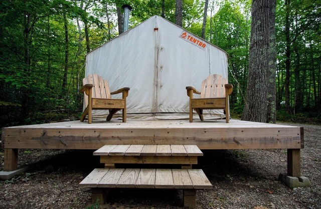 Tentrr State Park Site - Maine Camden Hills State Park - Ocean Watch Tentrr 2 -