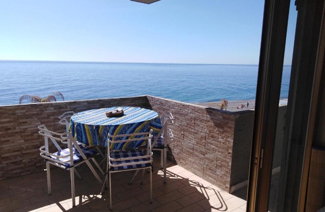 Terrace on the sea