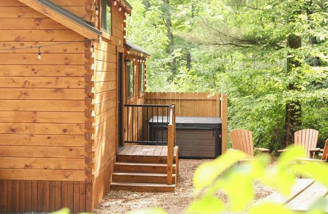 The Bellefonte Campground presents: Tiny Home | 2 Bedroom with HOT TUB