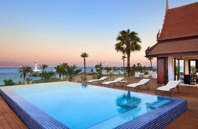 The Blue Lagoon With Pool On The Beach