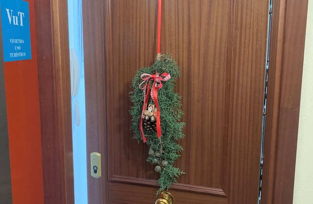 The door to the center