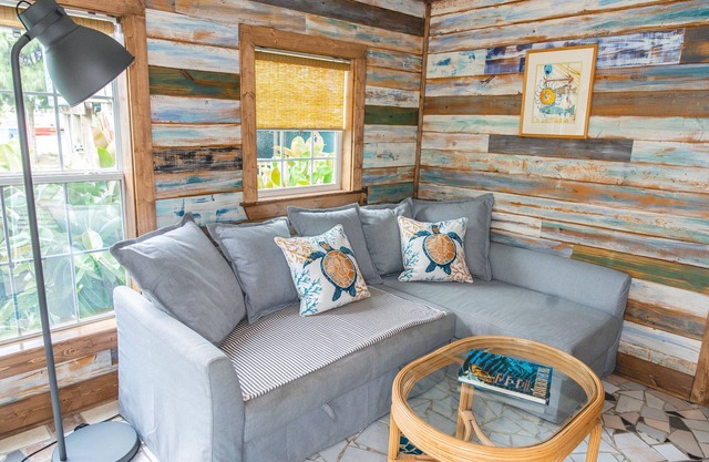 The Fish Cabin is perfect for a relaxing beach vacation!