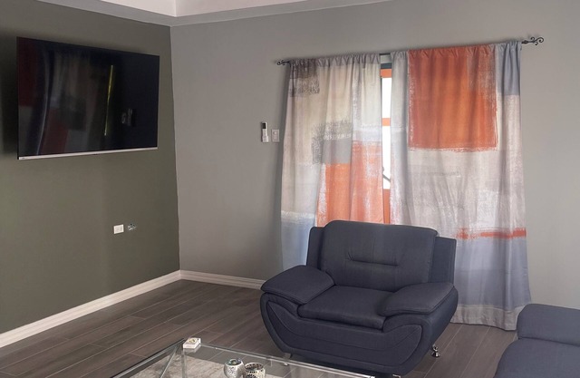 The Home Stay:nCozy 2-bedroom apartment in fantastic La Resource Rd., D'Abadie.