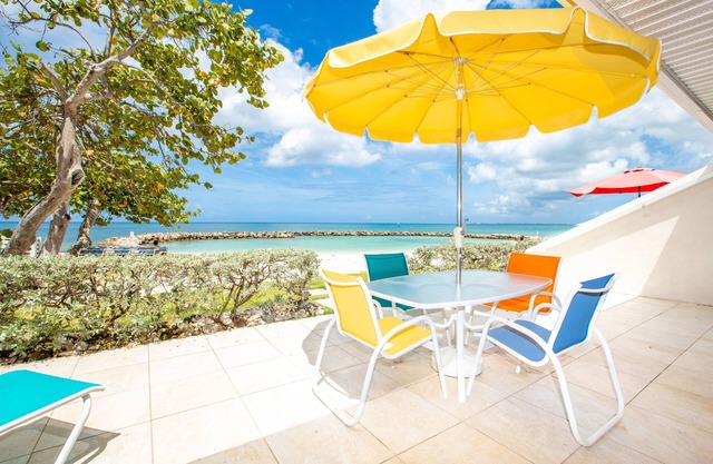 The location & view speaks for itself ~ Oceanfront unit right on 7 M Beach!