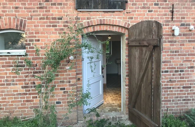 The old sheepfold became our guest house!
