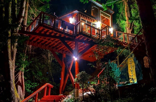 The Owl’s Perch Treehouse ~ Luxury Treetop Escape