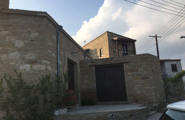 The village is situated between mountain and sea