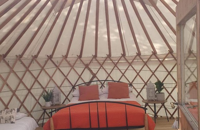 The Walled Garden Yurt