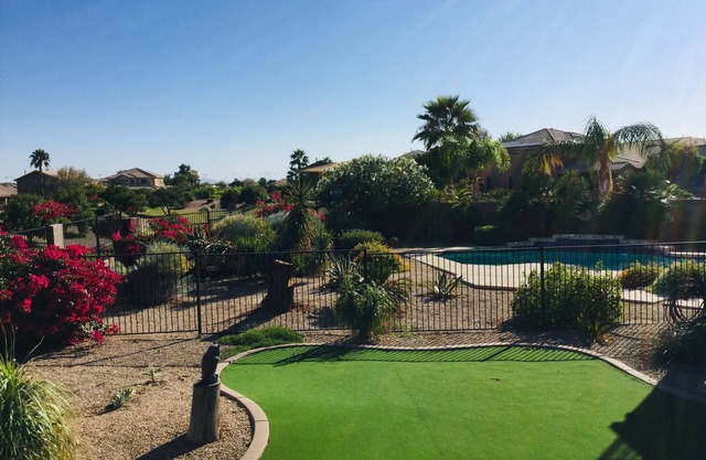 This Is It! Next to Tennis & Baseball Complex! Private, beautiful backyard Pool