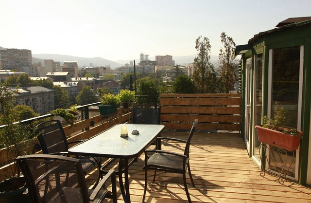 Three floor apartment with a terrace on the edge of old and new Tbilisi