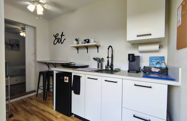 Tiny Attached Studio with Kitchenette