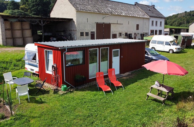 Tiny House Annelieses, coziness by the fireplace, large bathroom, dogs welcome