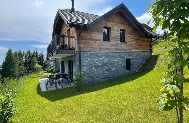 Tomtegl-Bergchalet No.4 mit Privatsauna, Infinitypool, Kamin, Fitnessraum, 1500m Seehöhe