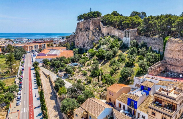 Townhouse below Denia Castle