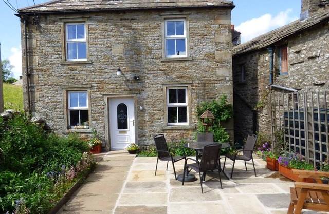 Traditional Dales Cottage Surrounded By Renowned Hay Meadows And Dry Stone Walls