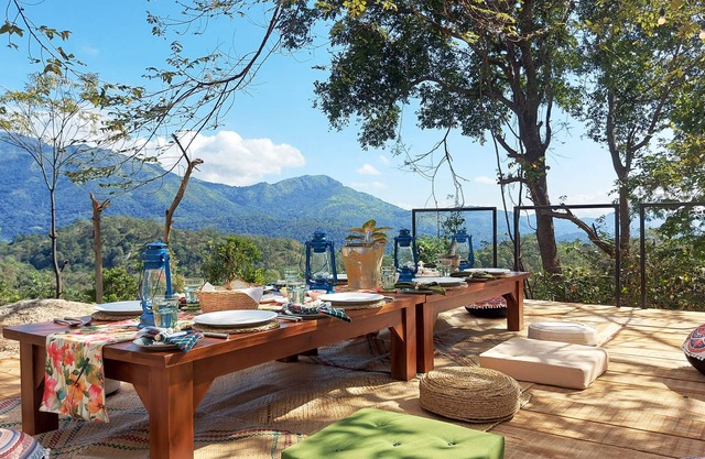 "Tranquil 2-BR villa in Ella,Sri Lanka, 4 acres, breathtaking vistas."
