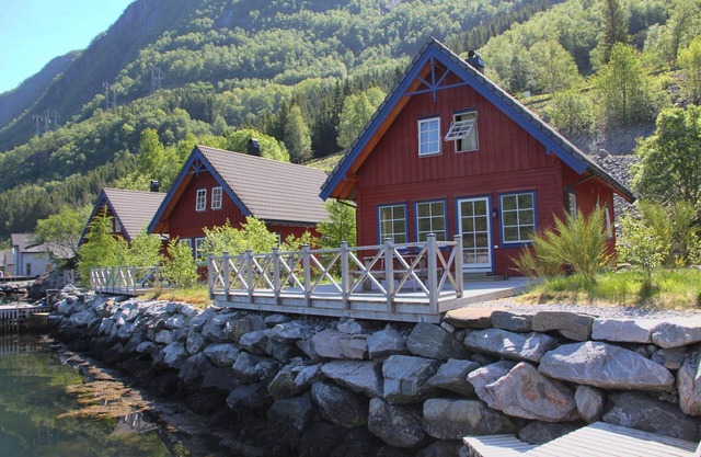 Traum Ferienhaus Direkt am Maurangerfjord, Inkl. 25 PS Motorboot mit Steuerstand