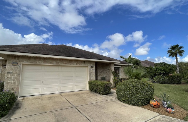 Tropical Villa on South Padre Island Golf Course close to the beach.