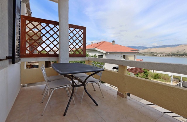 Two bedroom apartment with terrace and sea view Pag (A-18345-b)