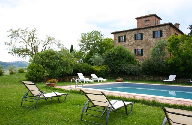 Typical villa with private pool in a panoramic position in southern Tuscany, a few kilometres from t