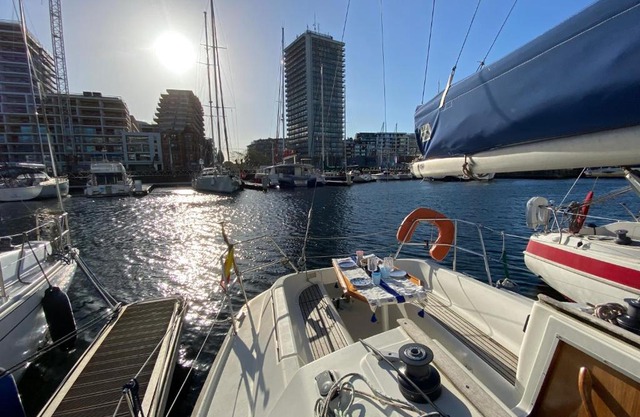 Unieke slaapervaring op een zeilboot in het centrum van Oostende