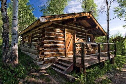 Unique Camping Cabin Tucked in Wilderness near Steamboat Springs, Colorado