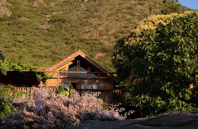 Unique retreat above Santiago de Chile with wooden cottage sleeps 4
