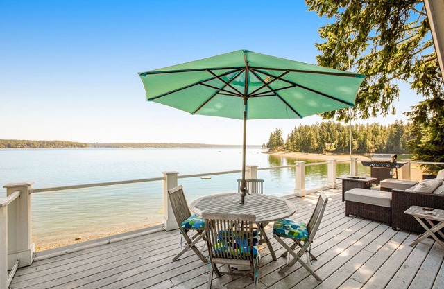 Updated home on the water with 2 decks, amazing views, & amenities to enjoy