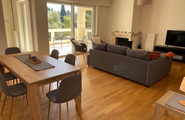 Urban Apartment in Marousi with Rural View