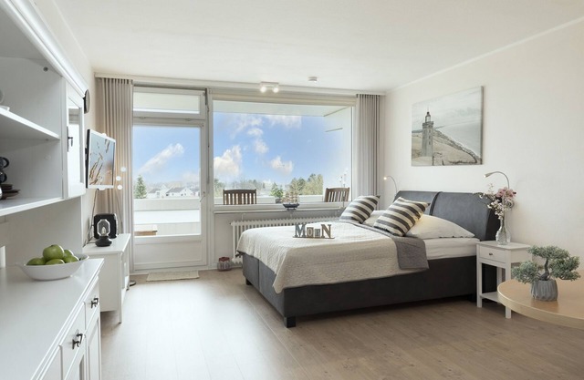 Vacation apartment 121 with balcony in house C at Driftberg 1