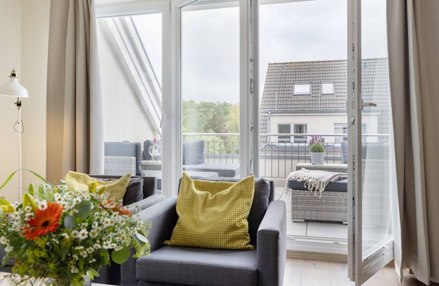 Vacation apartment Küstenidyll with balcony in the Baltic Sea Lodge in Scharbeutz