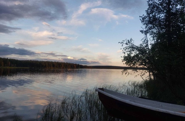 Vacation home in the middle of the nature of Swedish Lapland with sauna