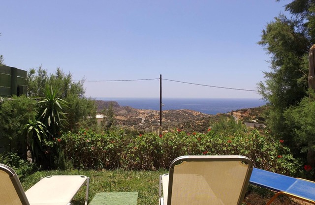Vacation home with wide panoramic sea view - Holiday home Triopetra, Crete