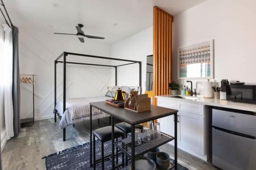 Vibe on the Patio at a Modern Luxury Studio near LAX Beach