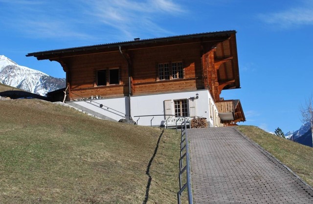 View of magnificent mountain scenery