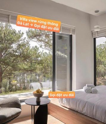 Villa Đà Lạt Emerald LH View Rừng Thông