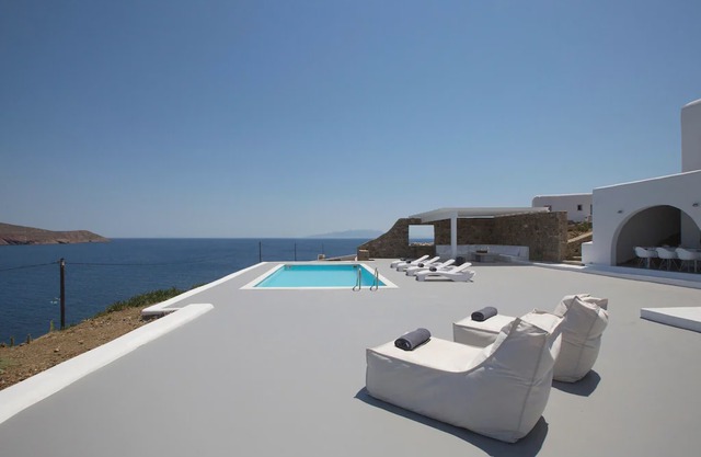 Villa Anemos, Sea view of Mykonos