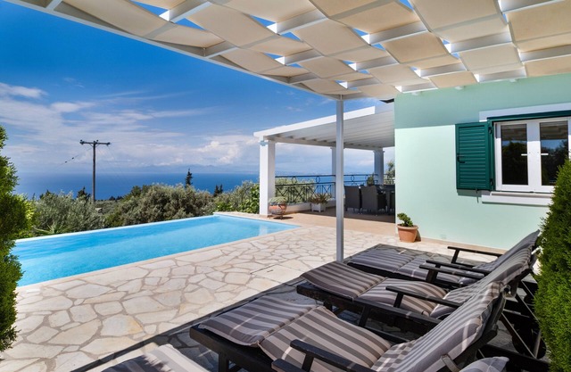 Villa 'Belvedere Verde' with Sea View, Pool, Terrace & Wi-Fi